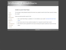 Tablet Screenshot of billwashburn.com